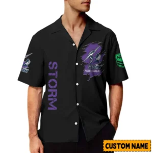 Melbourne Storm NRL Hawaiian Shirt NRL05122024154, Gift For Fan Melbourne Storm