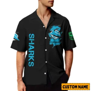 Cronulla Sharks NRL Hawaiian Shirt NRL05122024159, Gift For Fan Cronulla Sharks
