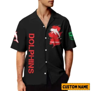 Redcliffe Dolphins NRL Hawaiian Shirt NRL05122024160, Gift For Fan Redcliffe Dolphins