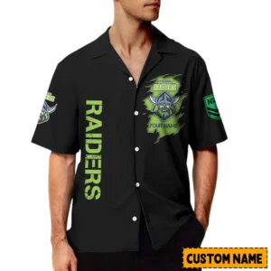Canberra Raiders NRL Hawaiian Shirt NRL05122024164, Gift For Fan Canberra Raiders