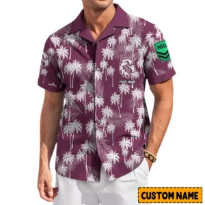 Manly Warringah Sea Eagles NRL Hawaiian Shirt NRL05122024183, Gift For Fan Manly Warringah Sea Eagles