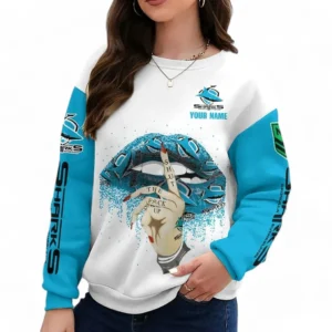 Cronulla Sharks NRL Sweatshirt NRL06121724033, Gift For Women Fan Cronulla Sharks