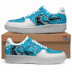Cronulla Sharks NRL Air Sneakers NRL06121924303, Gift For Fan Cronulla Sharks