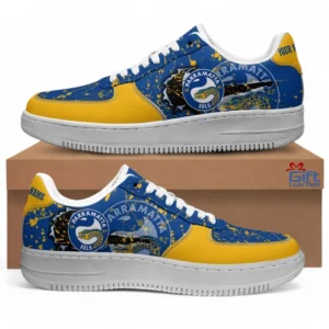 Parramatta Eels NRL Air Sneakers NRL06121924310, Gift For Fan Parramatta Eels
