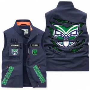 New Zealand Warriors NRL Outdoor Sleeveless Vest NRL07121724027, Gift For Fan New Zealand Warriors