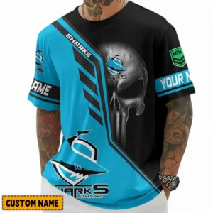 Cronulla Sharks NRL T-Shirt NRL07121824053, Gift For Fan Cronulla Sharks