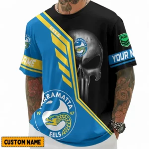 Parramatta Eels NRL T-Shirt NRL07121824060, Gift For Fan Parramatta Eels