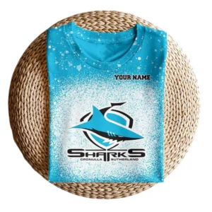Cronulla Sharks NRL T-Shirt NRL07121824230, Gift For Fan Cronulla Sharks
