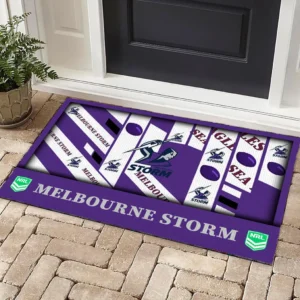 Melbourne Storm NRL Doormat NRL08122124306, Gift For Fan Melbourne Storm