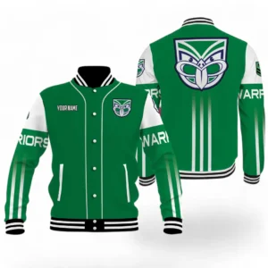New Zealand Warriors NRL Baseball Jacket NRL08122124608, Gift For Fan New Zealand Warriors