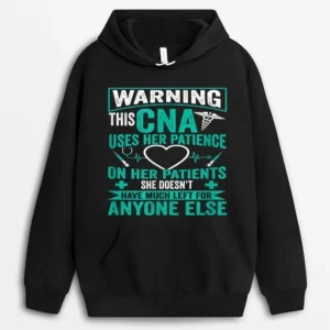 CNA Nurse - Certified Nursing Assistance Hoodie - Black