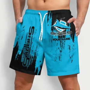 Cronulla Sharks NRL Shorts NRL17012125339, Gift For Fan Cronulla Sharks