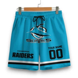 Cronulla Sharks NRL Shorts NRL17012125361, Gift For Fan Cronulla Sharks