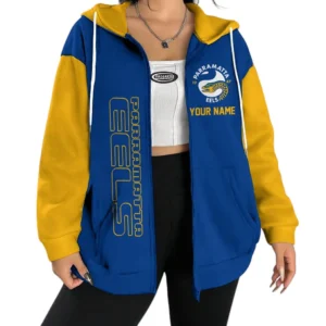 Parramatta Eels NRL Zipper Hoodie For Women NRL20012325114, Gift For Fan Parramatta Eels