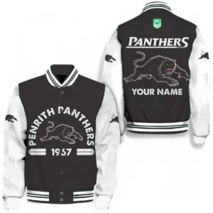 Penrith Panthers NRL Baseball Jacket NRL20012325779, Gift For Fan Penrith Panthers