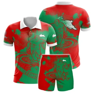 South Sydney Rabbitohs NRL Polo Shirt Set NRL30012425333, Gift For Fan South Sydney Rabbitohs