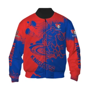 Newcastle Knights NRL Bomber Jacket NRL30012425336, Gift For Fan Newcastle Knights