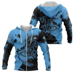 Cronulla Sharks NRL Zipper Hoodie NRL30012425338, Gift For Fan Cronulla Sharks