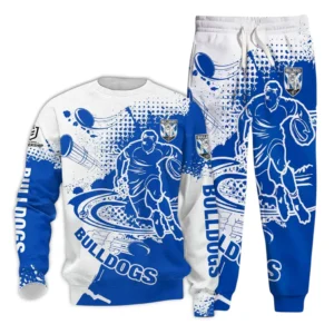 Canterbury-Bankstown Bulldogs NRL Sweatshirt Set NRL30012425340, Gift For Fan Canterbury-Bankstown Bulldogs