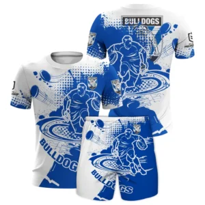 Canterbury-Bankstown Bulldogs NRL T-Shirt Set NRL30012425340, Gift For Fan Canterbury-Bankstown Bulldogs