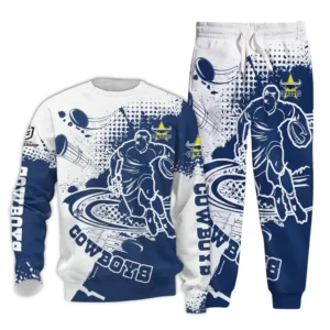 North Queensland Cowboys NRL Sweatshirt Set NRL30012425342, Gift For Fan North Queensland Cowboys