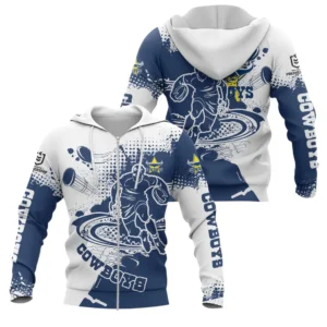 North Queensland Cowboys NRL Zipper Hoodie NRL30012425342, Gift For Fan North Queensland Cowboys