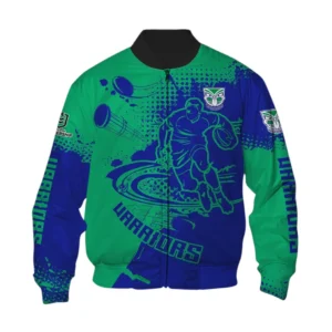 New Zealand Warriors NRL Bomber Jacket NRL30012425345, Gift For Fan New Zealand Warriors