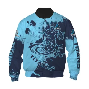 Gold Coast Titans NRL Bomber Jacket NRL30012425346, Gift For Fan Gold Coast Titans