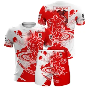 St George Illawarra Dragons NRL T-Shirt Set NRL30012425347, Gift For Fan St George Illawarra Dragons