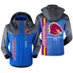 Brisbane Broncos NRL Outdoor Charging Suit NRL31012425122, Gift For Fan Brisbane Broncos - Blue