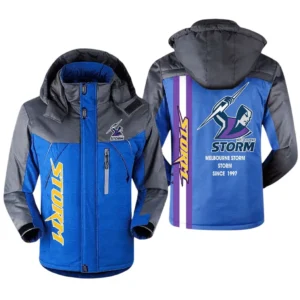 Melbourne Storm NRL Outdoor Charging Suit NRL31012425123, Gift For Fan Melbourne Storm - Blue