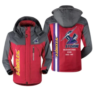 Melbourne Storm NRL Outdoor Charging Suit NRL31012425123, Gift For Fan Melbourne Storm - Red
