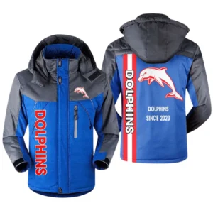 Redcliffe Dolphins NRL Outdoor Charging Suit NRL31012425127, Gift For Fan Redcliffe Dolphins - Blue