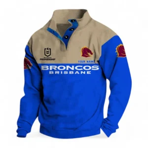 Brisbane Broncos NRL Casual Jacket NRL33012425223, Gift For Fan Brisbane Broncos - Blue
