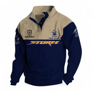 Melbourne Storm NRL Casual Jacket NRL33012425225, Gift For Fan Melbourne Storm - Navy