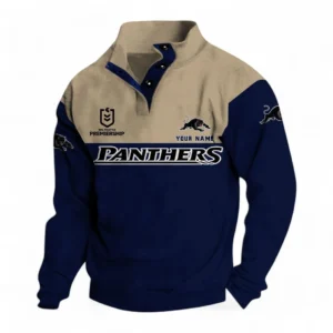 Penrith Panthers NRL Casual Jacket NRL33012425229, Gift For Fan Penrith Panthers - Navy