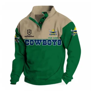 North Queensland Cowboys NRL Casual Jacket NRL33012425233, Gift For Fan North Queensland Cowboys - Green