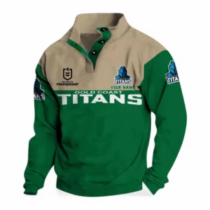 Gold Coast Titans NRL Casual Jacket NRL33012425235, Gift For Fan Gold Coast Titans - Green