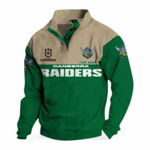 Canberra Raiders NRL Casual Jacket NRL33012425236, Gift For Fan Canberra Raiders - Green