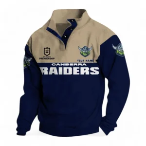 Canberra Raiders NRL Casual Jacket NRL33012425236, Gift For Fan Canberra Raiders - Navy