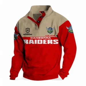 Canberra Raiders NRL Casual Jacket NRL33012425236, Gift For Fan Canberra Raiders - Red