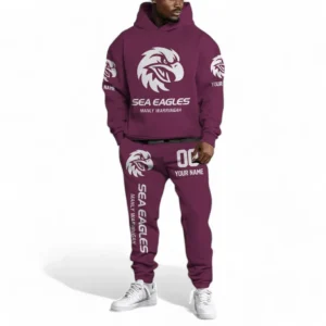 Manly Warringah Sea Eagles NRL Hoodie Set NRL43012125113, Gift For Fan Manly Warringah Sea Eagles