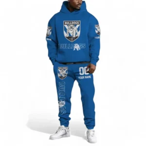 Canterbury-Bankstown Bulldogs NRL Hoodie Set NRL43012125118, Gift For Fan Canterbury-Bankstown Bulldogs
