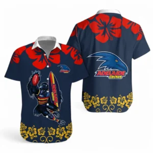 Adelaide Crows AFL Hawaiian Shirt AFL17020325555, Gift For Fan Adelaide Crows