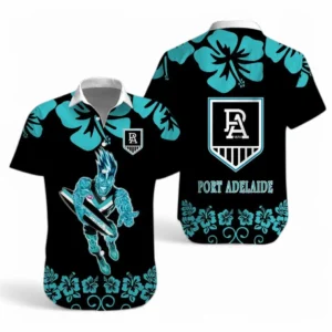 Port Adelaide AFL Hawaiian Shirt AFL17020325564, Gift For Fan Port Adelaide