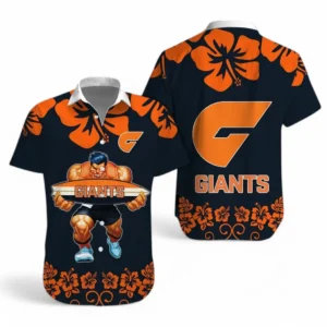 Gws Giants AFL Hawaiian Shirt AFL17020325567, Gift For Fan Gws Giants
