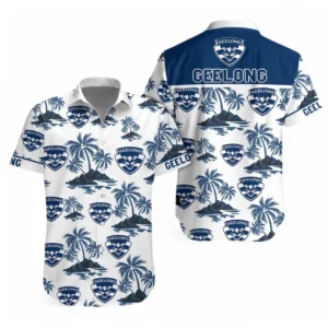 Geelong Cats AFL Hawaiian Shirt AFL17020325584, Gift For Fan Geelong Cats