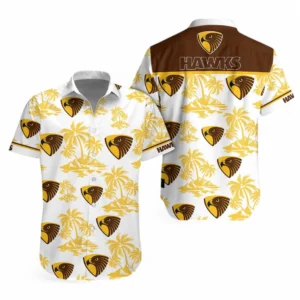 Hawthorn AFL Hawaiian Shirt AFL17020325587, Gift For Fan Hawthorn