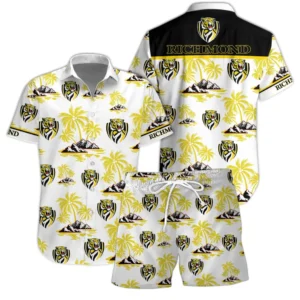 Richmond AFL Hawaiian Set AFL17020325588, Gift For Fan Richmond