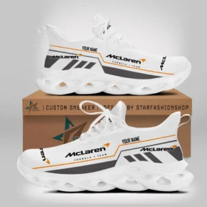 McLaren F1 Team Max Soul Shoes, All Over Print Max Soul Shoes McLaren F1 Team CAR40504102509 - White